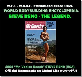WFF / WBBF - Articles - STEVE RENO.